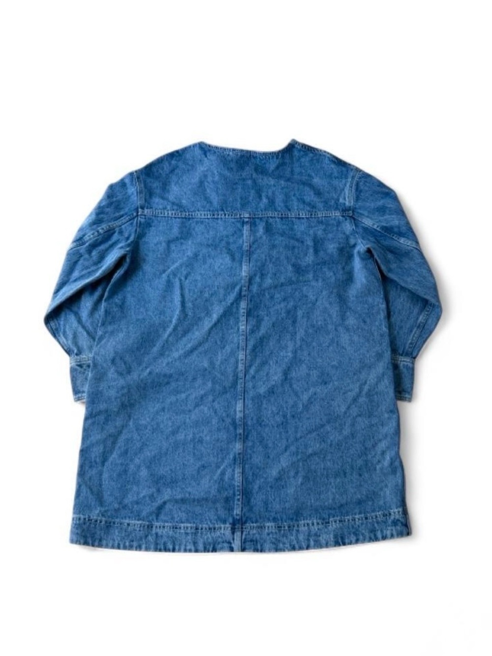 NWT Sézane Mirko Shirt Dress Blue Denim
Capsule Wardrobe 100% Cotton Woman’s 8 - Picture 8 of 10